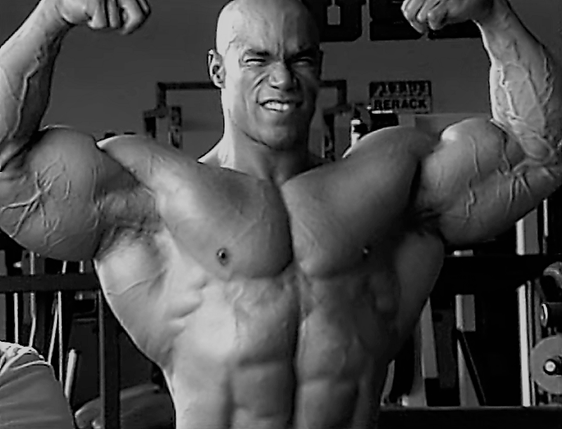 Kevin Levrone Front Double Biceps